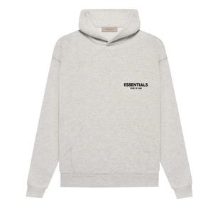 Fear of God Essentials Light Oatmeal Hoodie NWT
